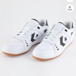 Converse Women's White and Black Star Sneakers